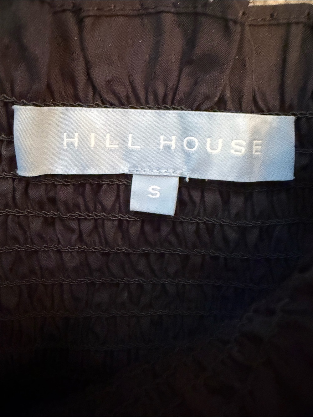 NWOT Hill House Black Swiss dot Ellie  Dress size small - Picture 2 of 3
